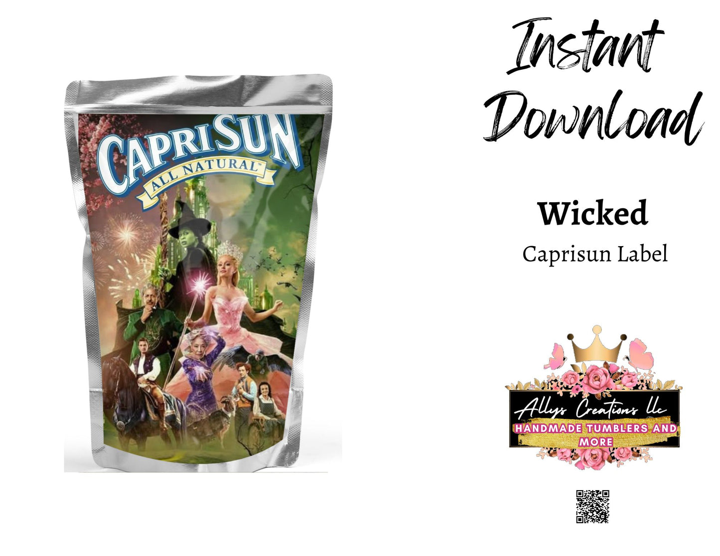 Wicked Caprisun Label