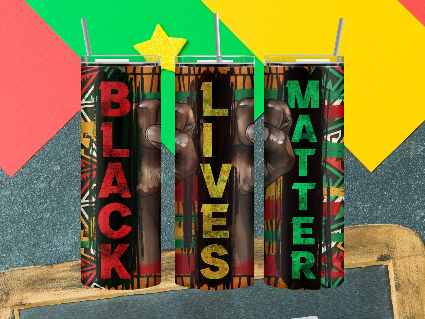 Afrocentric 20 oz Inspired Tumbler