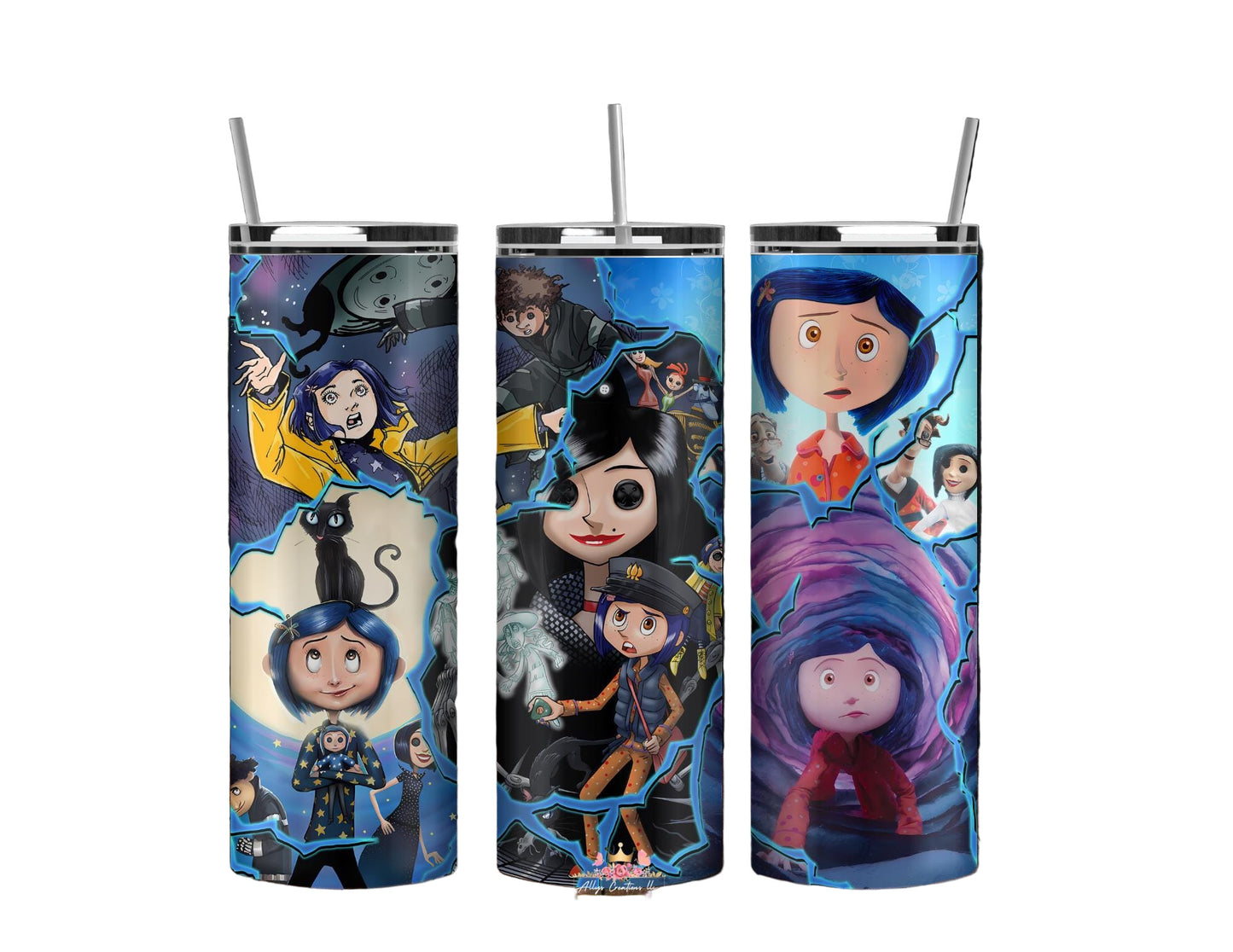 Coraline 20 oz Inspired Tumbler
