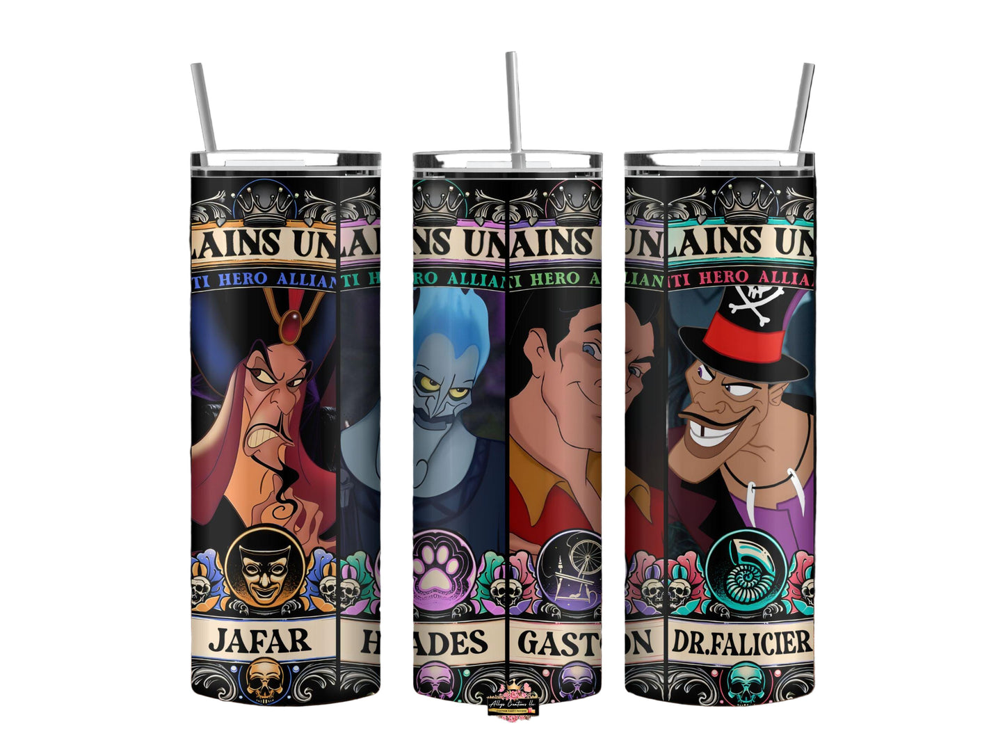 Villain male 20 oz Inspired Tumbler