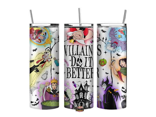 Vilains Do It Better 20 oz Inspired Tumbler