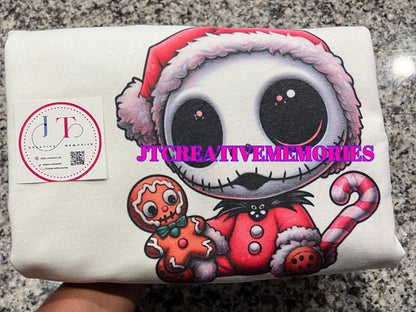 Baby Jack Christmas Sweathshirt | Jack and Sally Sweatshirt | Family Matching Sweatshirt | Nightmare Before Christmas Crewneck