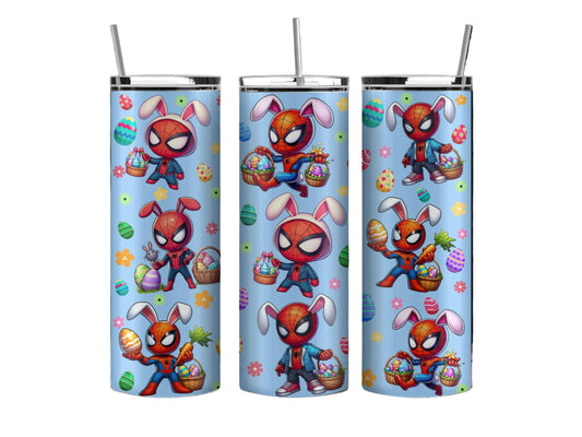 Spiderman Kiddie Easter 20 oz Inspired Tumbler