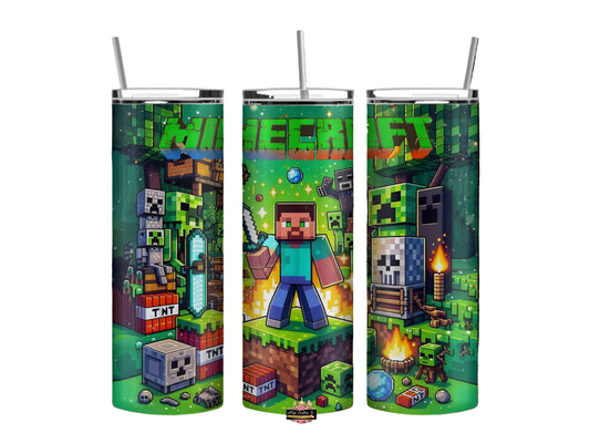 Minecraft 20 oz Inspired Tumbler