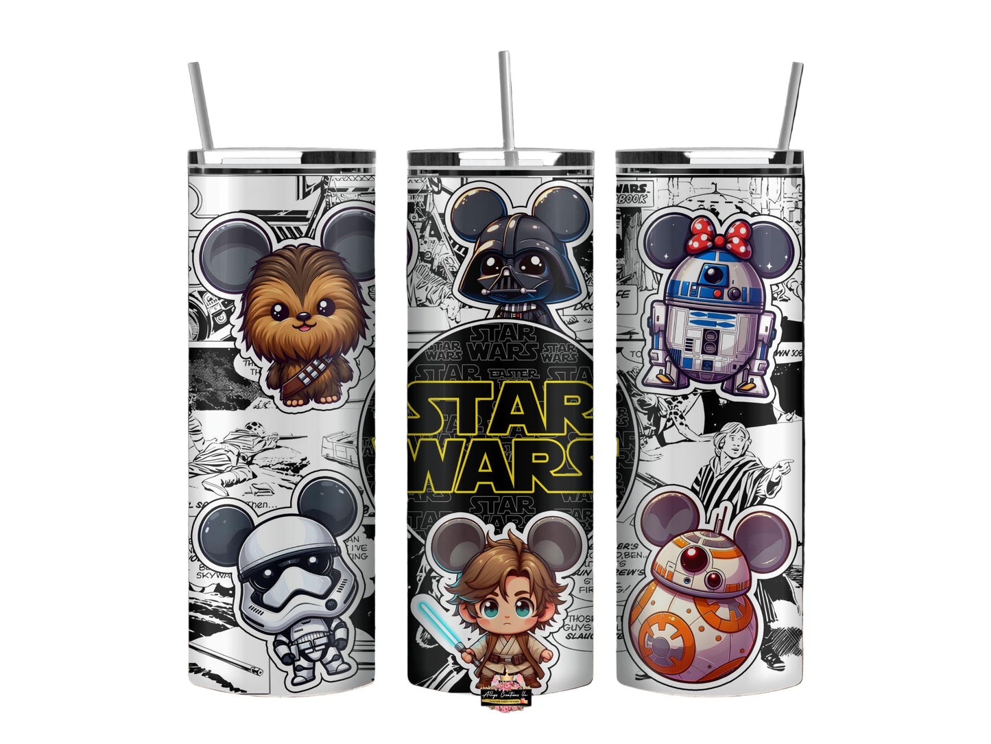 May the 4th Star Wars 20 oz Inspired Tumbler