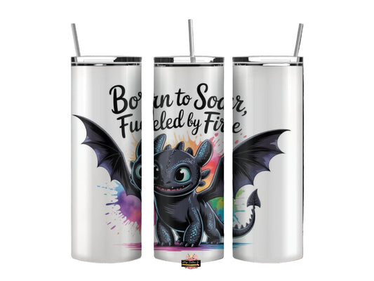 Toothless born to soar 20 oz Inspired Tumbler